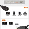 CableCreation DVI to HDMI Cable 0.5ft, Short Bi-Directional HDMI Female to DVI-D(24+1) Male Adapter, 1080P DVI-D to HDMI Conveter for PC, TV Box, PS5, Xbox CableCreation DVI to HDMI Cable 0.5ft, Short Bi-Directional HDMI Female to DVI-D(24+1) Male Adapter, 1080P DVI-D to HDMI Conveter for PC, TV Box, PS5, Xbox
