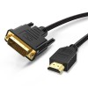 CableCreation HDMI to DVI Cable Bi-Directional, HDMI Male to DVI(24+1) Male Braid Cable, Support 1080P FHD Compatible with Steam Deck,Xbox, PS4/PS5, Laptop, NS, Gaming Monitor Black 5FT CableCreation HDMI to DVI Cable Bi-Directional, HDMI Male to DVI(24+1) Male Braid Cable, Support 1080P FHD Compatible with Steam Deck,Xbox, PS4/PS5, Laptop, NS, Gaming Monitor Black 5FT