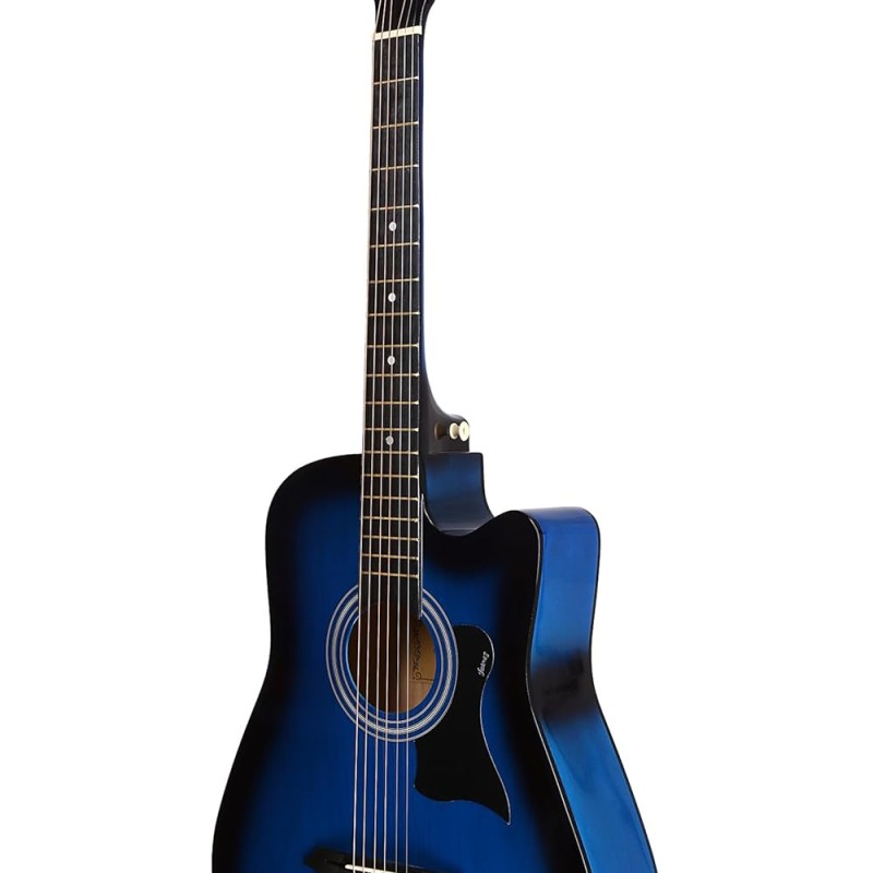 JUÂREZ JRZ38C/VTS ACOUSTIC 38" GUITAR WITH ACC (BLUE SUNBURST) JUÂREZ JRZ38C/VTS ACOUSTIC 38" GUITAR WITH ACC (BLUE SUNBURST)