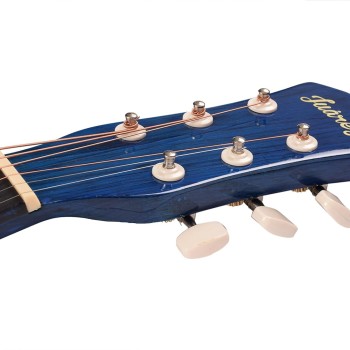 JUÂREZ JRZ38C/VTS ACOUSTIC 38" GUITAR WITH ACC (BLUE SUNBURST)