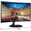 Samsung 27-inch(68.5cm) FHD, 1800R Curved Monitor, VA Panel, Slim Design, AMD FreeSync, Flicker Free, HDMI, Audio Ports (LC27F390FHWXXL, Black) Samsung 27-inch(68.5cm) FHD, 1800R Curved Monitor, VA Panel, Slim Design, AMD FreeSync, Flicker Free, HDMI, Audio Ports (LC27F390FHWXXL, Black)