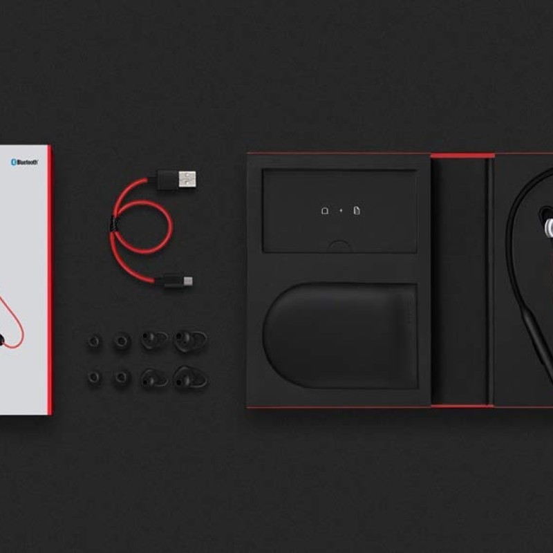 Meizu EP52 Sports Bluetooth Earphones (Black-Red) Meizu EP52 Sports Bluetooth Earphones (Black-Red)