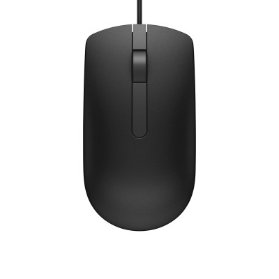 Dell MS116 1000Dpi USB Wired Optical Mouse, Led Tracking, Scrolling Wheel, Plug and Play.