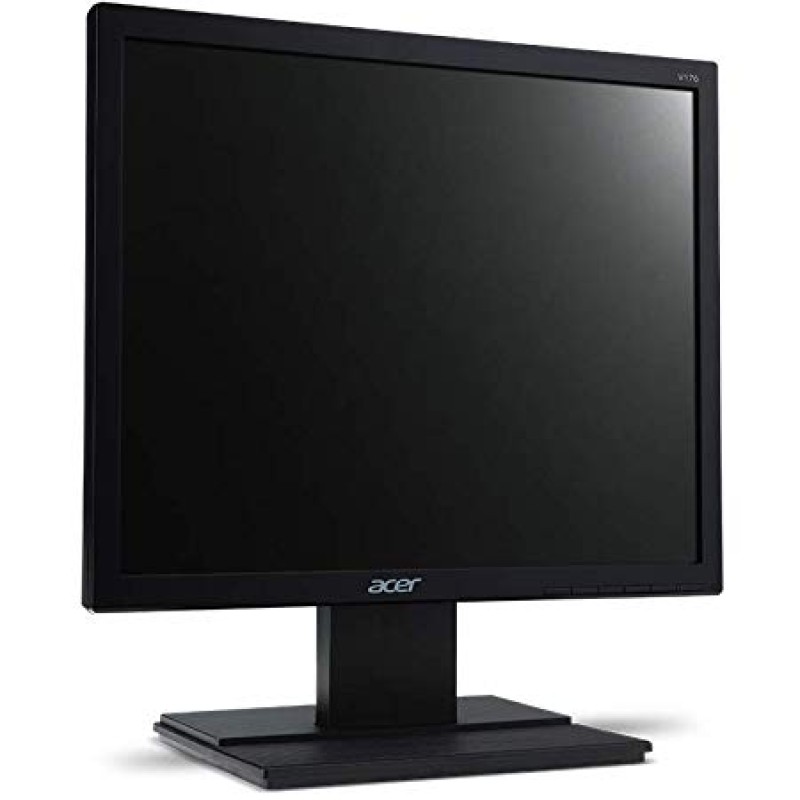 Acer V176L 17-inch(44cm) Square 1280 X 1024 (SXGA) Resolution LED Backlit Computer Monitor, 250 Nits, 5 MS Response Time, TCO Certified, Black Acer V176L 17-inch(44cm) Square 1280 X 1024 (SXGA) Resolution LED Backlit Computer Monitor, 250 Nits, 5 MS Response Time, TCO Certified, Black