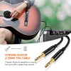 CableCreation 15 Feet 6.35mm 1/4" TRS to 6.35mm 1/4" TRS Balanced Stereo Audio Cable, Male to Male, 4.5 Meters (Black) CableCreation 15 Feet 6.35mm 1/4" TRS to 6.35mm 1/4" TRS Balanced Stereo Audio Cable, Male to Male, 4.5 Meters (Black)