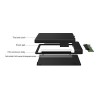 ORICO 2588US3 Tool Free USB 3.0 External Hard Drive Enclosure for 2.5'' SATA HDD and SSD - Black ORICO 2588US3 Tool Free USB 3.0 External Hard Drive Enclosure for 2.5'' SATA HDD and SSD - Black