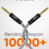 CableCreation 3.5mm TRS Aux Cable, Braided Audio Auxiliary Input Adapter Male to Male for Car, Hi-Fi Sound, Cotton Compatible with Headphone, Galaxy S22,Phone,Home Stereo,Car Stereo&More,1.5FT - Black CableCreation 3.5mm TRS Aux Cable, Braided Audio Auxiliary Input Adapter Male to Male for Car, Hi-Fi Sound, Cotton Compatible with Headphone, Galaxy S22,Phone,Home Stereo,Car Stereo&More,1.5FT - Black