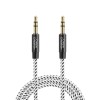 CableCreation 3.5mm TRS Aux Cable, Braided Audio Auxiliary Input Adapter Male to Male for Car, Hi-Fi Sound, Cotton Compatible with Headphone, Galaxy S22,Phone,Home Stereo,Car Stereo&More,1.5FT - Black CableCreation 3.5mm TRS Aux Cable, Braided Audio Auxiliary Input Adapter Male to Male for Car, Hi-Fi Sound, Cotton Compatible with Headphone, Galaxy S22,Phone,Home Stereo,Car Stereo&More,1.5FT - Black