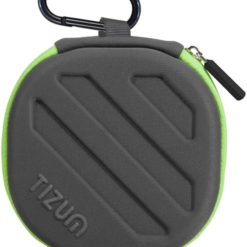 tizum Headphone Carrying Case - Multi Purpose Pocket Storage with Carabinr Hook, Travel Organizer for Headphone, Pen Drives, Memory Card, Cable (Grey) tizum Headphone Carrying Case - Multi Purpose Pocket Storage with Carabinr Hook, Travel Organizer for Headphone, Pen Drives, Memory Card, Cable (Grey)