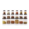 CELLO Checkers Pet Plastic Airtight Canister Set | Food grade and BPA free canisters | Air tight seal & Stackable Transparent | 300ml x 6, 650ml x 6, 1200 x 6, Set of 18 CELLO Checkers Pet Plastic Airtight Canister Set | Food grade and BPA free canisters | Air tight seal & Stackable Transparent | 300ml x 6, 650ml x 6, 1200 x 6, Set of 18