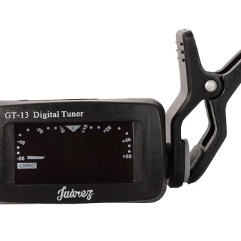 Juârez GT-13 Digital LCD Guitar Bass Violin Ukulele Clip On Automatic Chromatic Tuner