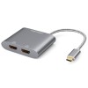 CableCreation USB C to Dual HDMI 4K Adapter, USB Type C (Compatible Thunderbolt 3) to 2 HDMI Adapter Compatible with MacBook Pro 2019/2018/2017, XPS 13/Surface Book 2, Chromebook Pixel, Yoga 710 CableCreation USB C to Dual HDMI 4K Adapter, USB Type C (Compatible Thunderbolt 3) to 2 HDMI Adapter Compatible with MacBook Pro 2019/2018/2017, XPS 13/Surface Book 2, Chromebook Pixel, Yoga 710