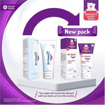 B4 Nappi Cream 75gm - Diaper Rash Prevention Cream