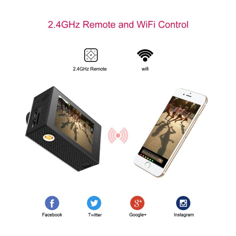 SJCAM SJ6 Legend Optical 16 MP 4K24fps 5.08 cm (2.0") LCD Touch Screen Action Camera | 3-axis Gyro Sensor, 166° Super Wide | External Mic Support | Dual Screen (Black) SJCAM SJ6 Legend Optical 16 MP 4K24fps 5.08 cm (2.0") LCD Touch Screen Action Camera | 3-axis Gyro Sensor, 166° Super Wide | External Mic Support | Dual Screen (Black)