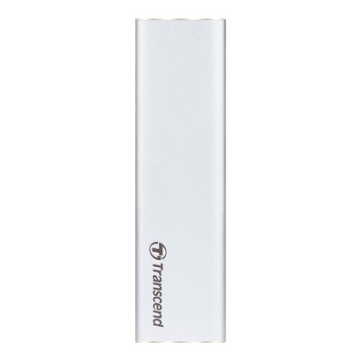 Transcend CM80S USB 3.1 Gen 2 SATA M.2 SSD Enclosure Case, Silver - TS-CM80S Transcend CM80S USB 3.1 Gen 2 SATA M.2 SSD Enclosure Case, Silver - TS-CM80S