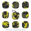 tizum Mesh, Rubber Earphone Carrying Case - Multi Purpose Pocket Storage with Carabiner Hook, Travel Organizer for Earphones, Pen Drives, Memory Card, Cable (Camouflage Yellow) tizum Mesh, Rubber Earphone Carrying Case - Multi Purpose Pocket Storage with Carabiner Hook, Travel Organizer for Earphones, Pen Drives, Memory Card, Cable (Camouflage Yellow)