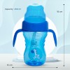 Mee Mee 2 in 1 Spout and Straw Sipper Cup for Meal | BPA-Free, Anti Spill and Unbreakable | Easy to Hold Detachable Handle | Anti Leak Lock Bottle with Cap for Kids | 210ml (Blue) Mee Mee 2 in 1 Spout and Straw Sipper Cup for Meal | BPA-Free, Anti Spill and Unbreakable | Easy to Hold Detachable Handle | Anti Leak Lock Bottle with Cap for Kids | 210ml (Blue)