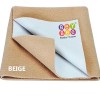 Beybee Quick Dry Baby Bed Protector Waterproof Sheet - Medium (Beige) Beybee Quick Dry Baby Bed Protector Waterproof Sheet - Medium (Beige)