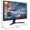 LG 24 inch (60.45 cm) 2560x1600 Pixels Gaming 4K UHD LED Monitor - 4K UHD, IPS Panel with HDMI, Display, Audio Out, Heaphone Ports - 24UD58 (Black) LG 24 inch (60.45 cm) 2560x1600 Pixels Gaming 4K UHD LED Monitor - 4K UHD, IPS Panel with HDMI, Display, Audio Out, Heaphone Ports - 24UD58 (Black)