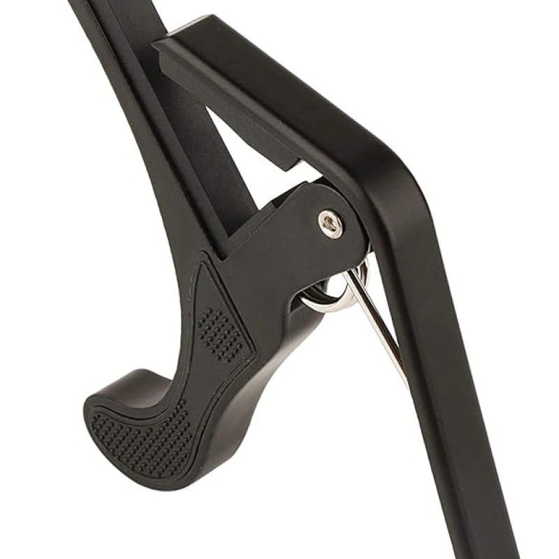 Juârez JRZ250 One Handed Trigger Guitar Metal Capo Quick Change for Ukulele, Electric and Acoustic Guitars, Grey Juârez JRZ250 One Handed Trigger Guitar Metal Capo Quick Change for Ukulele, Electric and Acoustic Guitars, Grey