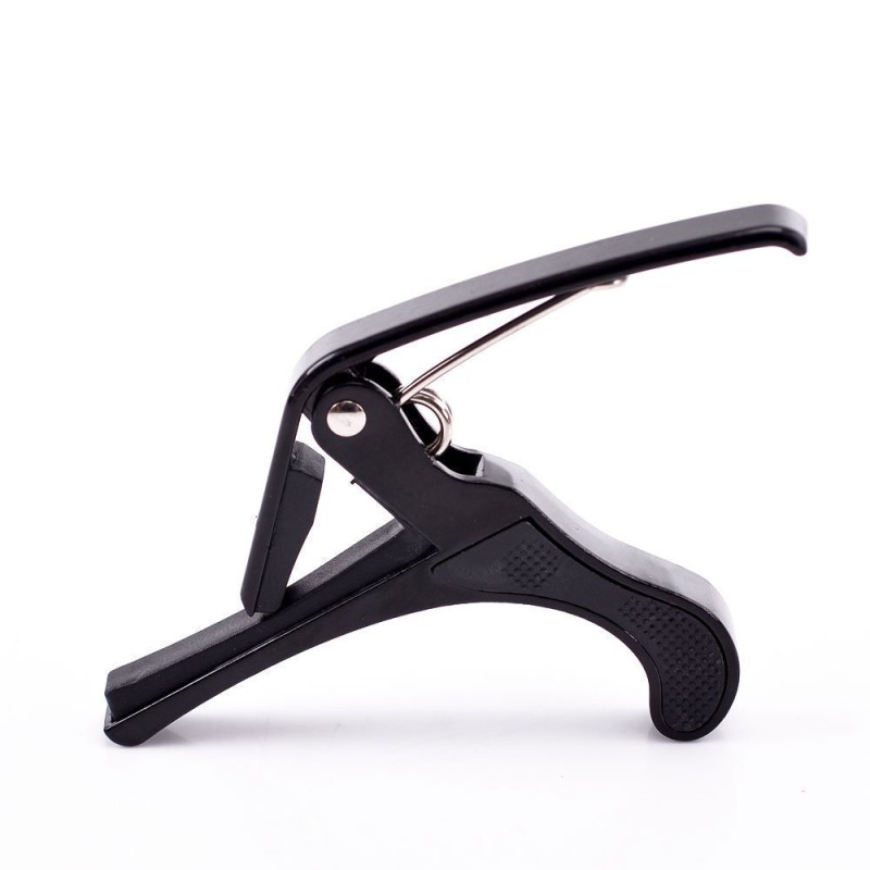 Juârez JRZ250 One Handed Trigger Guitar Metal Capo Quick Change for Ukulele, Electric and Acoustic Guitars, Black Juârez JRZ250 One Handed Trigger Guitar Metal Capo Quick Change for Ukulele, Electric and Acoustic Guitars, Black