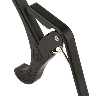 Juârez JRZ250 One Handed Trigger Guitar Metal Capo Quick Change for Ukulele, Electric and Acoustic Guitars, Black Juârez JRZ250 One Handed Trigger Guitar Metal Capo Quick Change for Ukulele, Electric and Acoustic Guitars, Black
