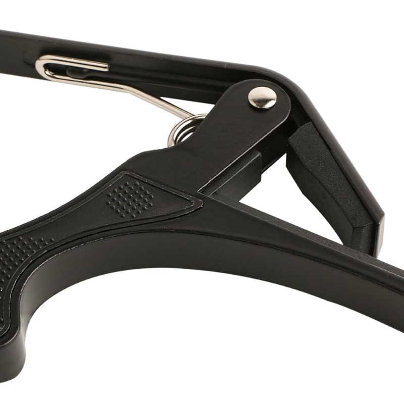 Juârez JRZ250 One Handed Trigger Guitar Metal Capo Quick Change for Ukulele, Electric and Acoustic Guitars, Black Juârez JRZ250 One Handed Trigger Guitar Metal Capo Quick Change for Ukulele, Electric and Acoustic Guitars, Black