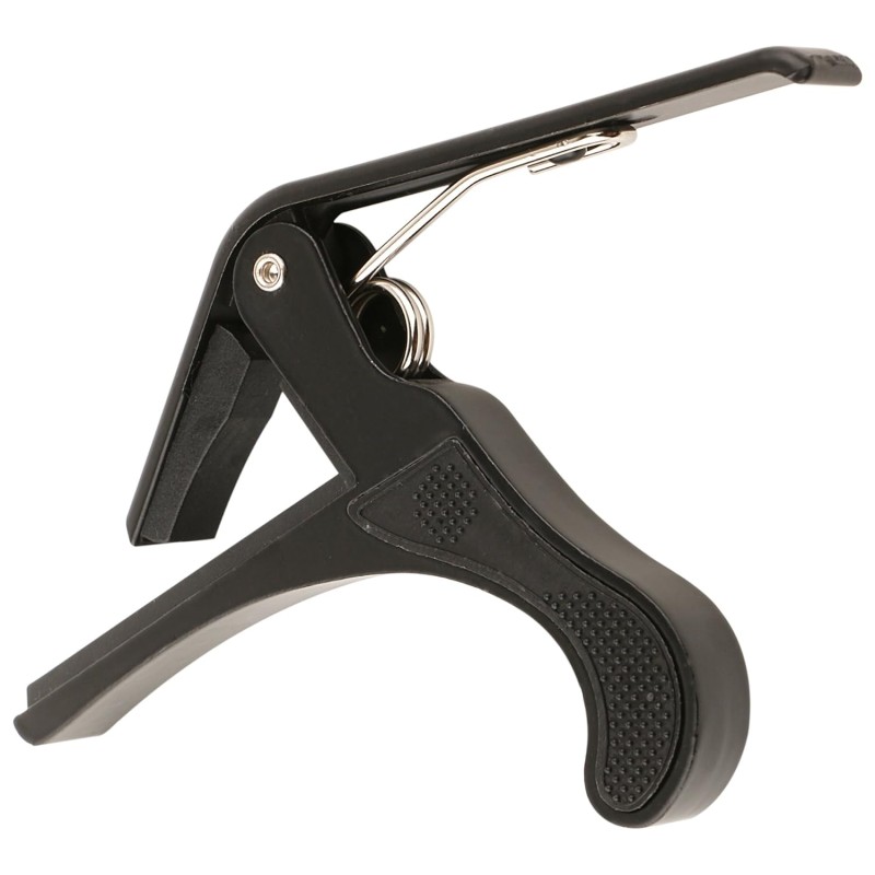 Juârez JRZ250 One Handed Trigger Guitar Metal Capo Quick Change for Ukulele, Electric and Acoustic Guitars, Black Juârez JRZ250 One Handed Trigger Guitar Metal Capo Quick Change for Ukulele, Electric and Acoustic Guitars, Black