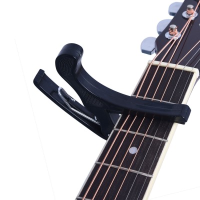 Juârez JRZ250 One Handed Trigger Guitar Metal Capo Quick Change for Ukulele, Electric and Acoustic Guitars, Black Juârez JRZ250 One Handed Trigger Guitar Metal Capo Quick Change for Ukulele, Electric and Acoustic Guitars, Black