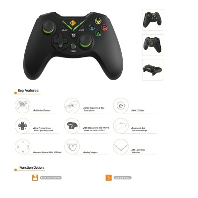 Cosmic Byte C1070T Interstellar Wired Gamepad for PC/PS3 Support for Windows XP/7/8/10, Rubberized Texture, Drivers Cosmic Byte C1070T Interstellar Wired Gamepad for PC/PS3 Support for Windows XP/7/8/10, Rubberized Texture, Drivers