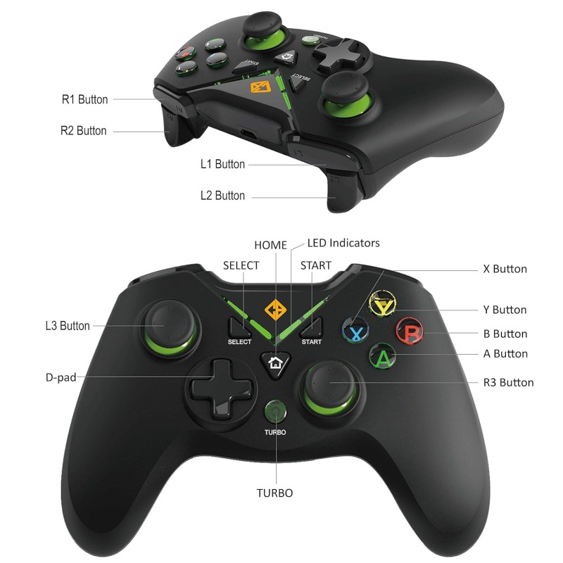 Cosmic Byte C1070T Interstellar Wired Gamepad for PC/PS3 Support for Windows XP/7/8/10, Rubberized Texture, Drivers Cosmic Byte C1070T Interstellar Wired Gamepad for PC/PS3 Support for Windows XP/7/8/10, Rubberized Texture, Drivers