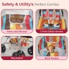 LuvLap Sunshine Baby Stroller/Pram for 0 to 3 Years, New Born/Toddler/Kid, 5 Point Safety Harness, Adjustable backrest, 360° Swivel Wheel, Large Storage Basket, Reversible Handlebar (Stripes) LuvLap Sunshine Baby Stroller/Pram for 0 to 3 Years, New Born/Toddler/Kid, 5 Point Safety Harness, Adjustable backrest, 360° Swivel Wheel, Large Storage Basket, Reversible Handlebar (Stripes)
