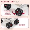 LuvLap Sunshine Baby Stroller/Pram for 0 to 3 Years, New Born/Toddler/Kid, 5 Point Safety Harness, Adjustable backrest, 360° Swivel Wheel, Large Storage Basket, Reversible Handlebar (Stripes) LuvLap Sunshine Baby Stroller/Pram for 0 to 3 Years, New Born/Toddler/Kid, 5 Point Safety Harness, Adjustable backrest, 360° Swivel Wheel, Large Storage Basket, Reversible Handlebar (Stripes)