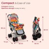 LuvLap Sunshine Baby Stroller/Pram for 0 to 3 Years, New Born/Toddler/Kid, 5 Point Safety Harness, Adjustable backrest, 360° Swivel Wheel, Large Storage Basket, Reversible Handlebar (Stripes) LuvLap Sunshine Baby Stroller/Pram for 0 to 3 Years, New Born/Toddler/Kid, 5 Point Safety Harness, Adjustable backrest, 360° Swivel Wheel, Large Storage Basket, Reversible Handlebar (Stripes)