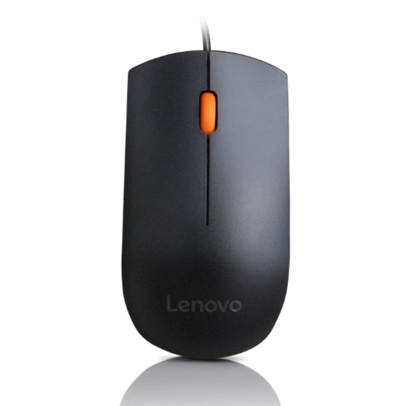 Lenovo 300 Wired Plug & Play USB Mouse, High Resolution 1600 DPI Optical Sensor, 3-Button Design with clickable Scroll Wheel, Ambidextrous, Ergonomic Mouse for Comfortable All-Day Grip (GX30M39704) Lenovo 300 Wired Plug & Play USB Mouse, High Resolution 1600 DPI Optical Sensor, 3-Button Design with clickable Scroll Wheel, Ambidextrous, Ergonomic Mouse for Comfortable All-Day Grip (GX30M39704)