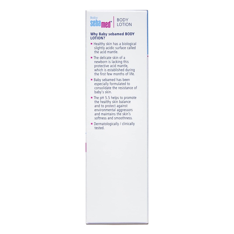 Sebamed Baby Body Lotion 50 ml|pH 5.5|Long lasting moisturiser|Quickly absorbed| Sebamed Baby Body Lotion 50 ml|pH 5.5|Long lasting moisturiser|Quickly absorbed|