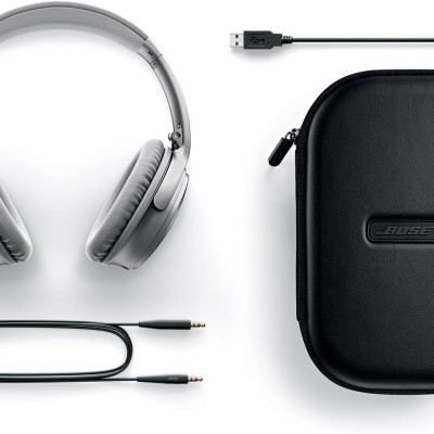 Bose QuietComfort 35 II Wireless Bluetooth Headphones, Noise-Cancelling, with Alexa Voice Control - Black Bose QuietComfort 35 II Wireless Bluetooth Headphones, Noise-Cancelling, with Alexa Voice Control - Black