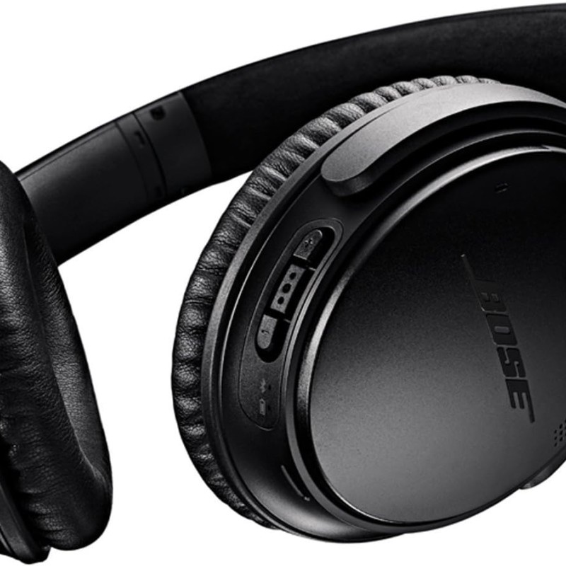 Bose QuietComfort 35 II Wireless Bluetooth Headphones, Noise-Cancelling, with Alexa Voice Control - Black Bose QuietComfort 35 II Wireless Bluetooth Headphones, Noise-Cancelling, with Alexa Voice Control - Black