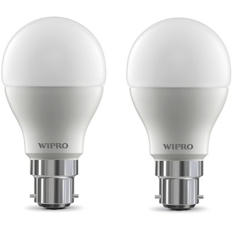 Wipro Garnet 15W LED Bulb for Home & Office |Cool Day White (6500K) | B22 Base|220 Degree Light Coverage |4Kv Surge Protection |400V High Voltage Protection |Energy Efficient | Pack of 2 Wipro Garnet 15W LED Bulb for Home & Office |Cool Day White (6500K) | B22 Base|220 Degree Light Coverage |4Kv Surge Protection |400V High Voltage Protection |Energy Efficient | Pack of 2