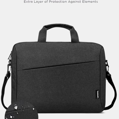 Lenovo Casual Laptop Briefcase T210 (Toploader) 39.62 cm (15.6-inch) Water Repellent Black