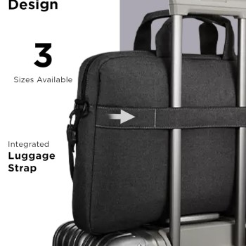 Lenovo Casual Laptop Briefcase T210 (Toploader) 39.62 cm (15.6-inch) Water Repellent Black