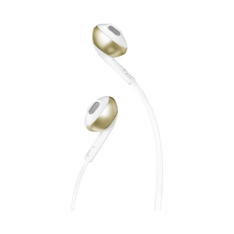 JBL T205 by Harman Pure Bass Metal Earbud Headphones with Mic JBL T205 by Harman Pure Bass Metal Earbud Headphones with Mic
