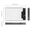 ORICO 2. 5 inch Transparent USB3. 0 Hard Drive Enclosure (2139U3) ORICO 2. 5 inch Transparent USB3. 0 Hard Drive Enclosure (2139U3)