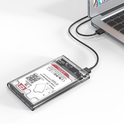 ORICO 2. 5 inch Transparent USB3. 0 Hard Drive Enclosure (2139U3) ORICO 2. 5 inch Transparent USB3. 0 Hard Drive Enclosure (2139U3)