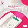 Beetel M64N Landline Phone with 16 Digit and LCD Display, 2-Way Adjustable Speaker Phone, 99 Incoming and 18 Outgoing Call Memory,3 One-Touch Memory,TEC Certified (M64N)(Warm Grey) Beetel M64N Landline Phone with 16 Digit and LCD Display, 2-Way Adjustable Speaker Phone, 99 Incoming and 18 Outgoing Call Memory,3 One-Touch Memory,TEC Certified (M64N)(Warm Grey)