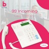 Beetel M64N Landline Phone with 16 Digit and LCD Display, 2-Way Adjustable Speaker Phone, 99 Incoming and 18 Outgoing Call Memory,3 One-Touch Memory,TEC Certified (M64N)(Warm Grey) Beetel M64N Landline Phone with 16 Digit and LCD Display, 2-Way Adjustable Speaker Phone, 99 Incoming and 18 Outgoing Call Memory,3 One-Touch Memory,TEC Certified (M64N)(Warm Grey)