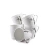 Clay Craft Master Fine Ceramic Floral Printed Coffee/Tea Mug Set of 6 - 180 ml each Clay Craft Master Fine Ceramic Floral Printed Coffee/Tea Mug Set of 6 - 180 ml each