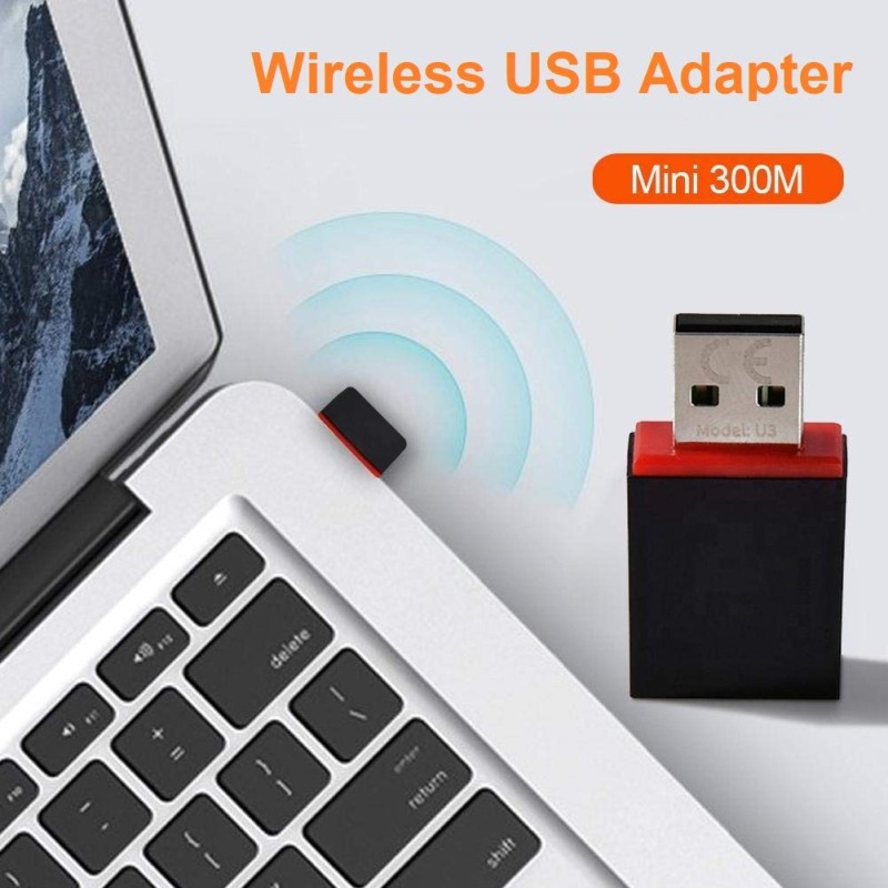 Tenda U3 WiFi Dongle 300Mbps USB Wireless Adapter, 2.4GHz, 2 Internal Antennas, USB 2.0, WPS, Soft AP Mode, Supports Windows 10/8.1/8/7 / XP, Mac OS 10.7~10.12, Linux (Black) Tenda U3 WiFi Dongle 300Mbps USB Wireless Adapter, 2.4GHz, 2 Internal Antennas, USB 2.0, WPS, Soft AP Mode, Supports Windows 10/8.1/8/7 / XP, Mac OS 10.7~10.12, Linux (Black)