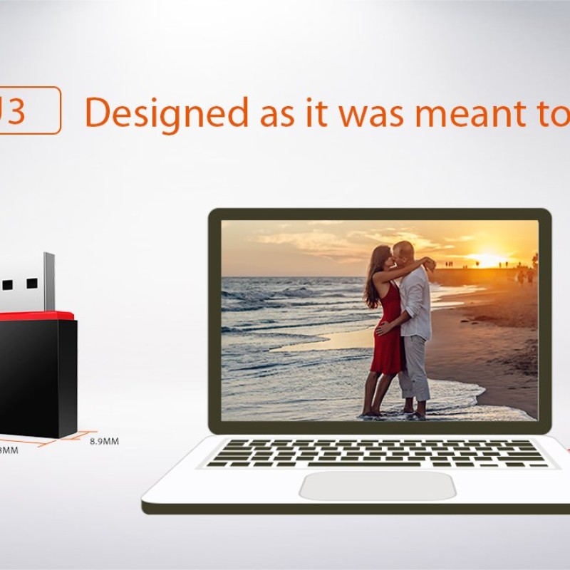 Tenda U3 WiFi Dongle 300Mbps USB Wireless Adapter, 2.4GHz, 2 Internal Antennas, USB 2.0, WPS, Soft AP Mode, Supports Windows 10/8.1/8/7 / XP, Mac OS 10.7~10.12, Linux (Black) Tenda U3 WiFi Dongle 300Mbps USB Wireless Adapter, 2.4GHz, 2 Internal Antennas, USB 2.0, WPS, Soft AP Mode, Supports Windows 10/8.1/8/7 / XP, Mac OS 10.7~10.12, Linux (Black)