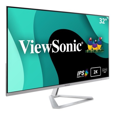 ViewSonic 81.28 Cm (32") 2K 2560 x 1440p QHD IPS Monitor with HDR10, 75hz,1.03 Billion Colors, 80M:1 Mega Ratio, Frameless, Ultra Slim, Dual Speaker, HDMI, Display Port– VX3276-2K-MHD-2 ViewSonic 81.28 Cm (32") 2K 2560 x 1440p QHD IPS Monitor with HDR10, 75hz,1.03 Billion Colors, 80M:1 Mega Ratio, Frameless, Ultra Slim, Dual Speaker, HDMI, Display Port– VX3276-2K-MHD-2
